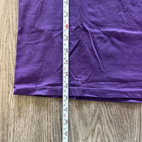 KINGSWELL DIRTSQID: Purple+Yellow LAKERS BASKETBALL Size XL Tee - Picture 5 of 6
